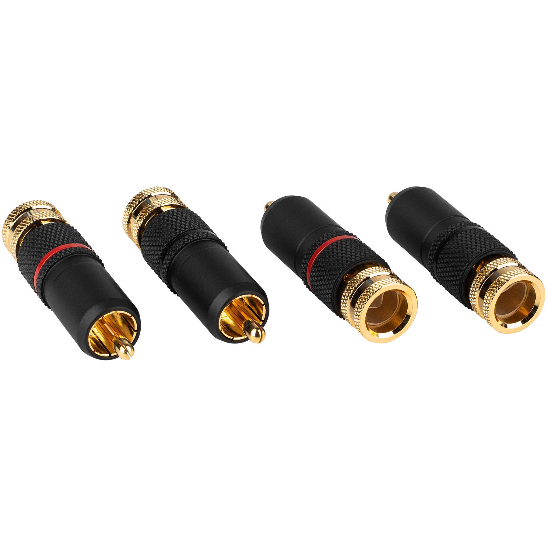 Amazon.com: Parts Express Locking RCA Connector Solder Type 2 Pair